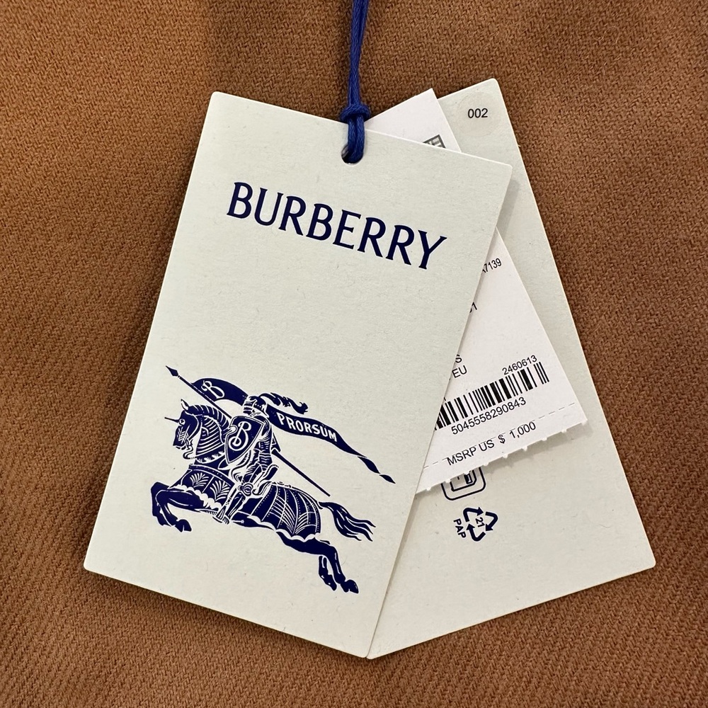 Burberry Beige and Plaid Wool Garment - Picture 5 of 5